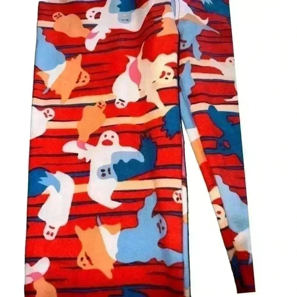 Kids lularoe‎ bundle of (2) l/Xl Halloween leggings New - Picture 4 of 8